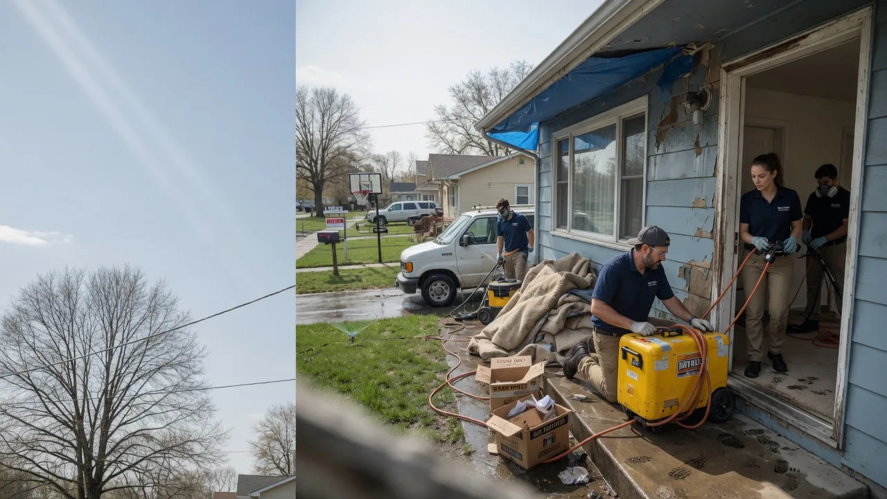 Basement Flood Cleanup in Bowling Green, VA near me